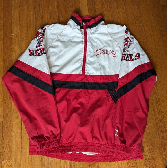 Vintage UNLV Running Rebels Starter Pullover Medium - Picture 1 of 10